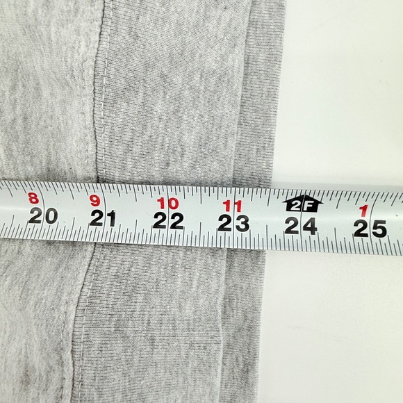 Peanuts Snoopy Christmas Tree Woodstock Hoodie Sweatshirt Light Gray Pullover L - Picture 8 of 9